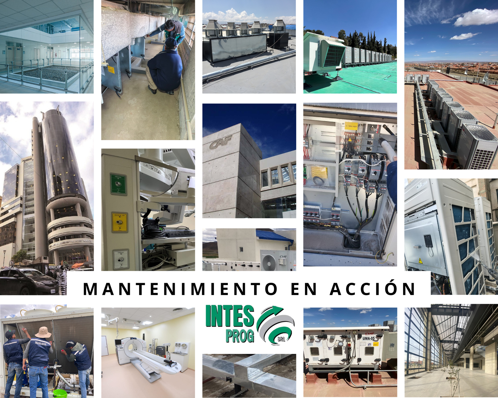 Experiencia en mantenimiento Intesprog SRL