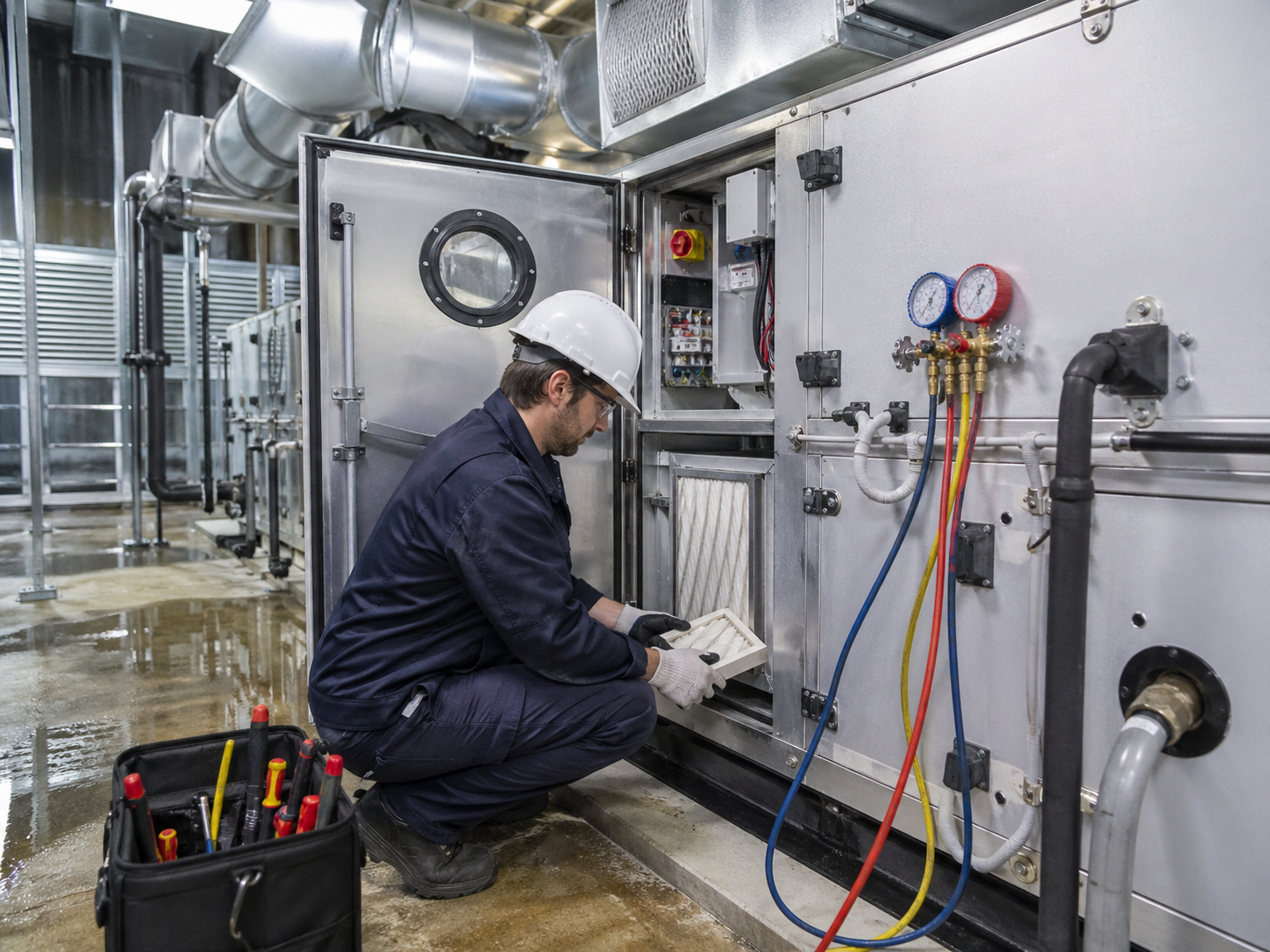 Instalación HVAC